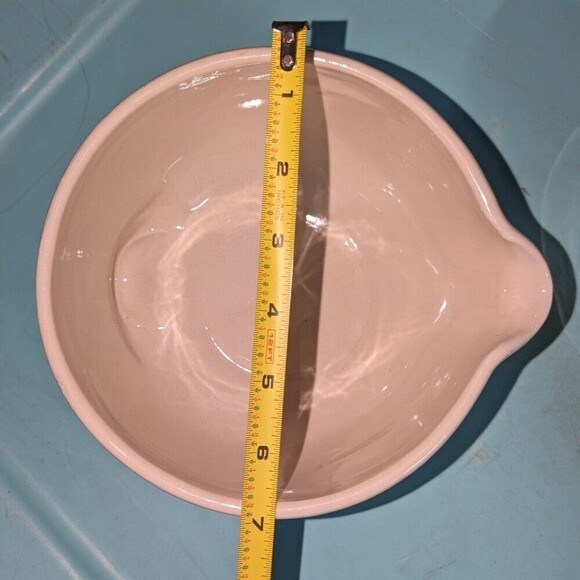 Vintage Set of 3 Nestling Batter Bows Stone Wear Blue Hearts - Picture 8 of 9